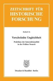 Cover von Verschränkte Ungleichheit.