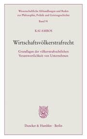 Cover von Wirtschaftsvölkerstrafrecht.