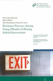 Cover von Desistance Processes Among Young Offenders Following Judicial Interventions.