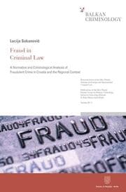 Cover von Fraud in Criminal Law.