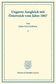 Cover von Ungarns Ausgleich mit Österreich