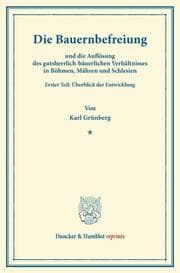 Cover von Die Bauernbefreiung