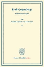Cover von Frohe Jugendtage.