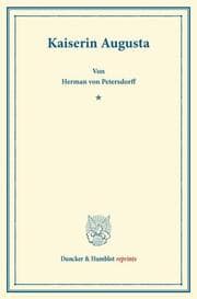 Cover von Kaiserin Augusta.