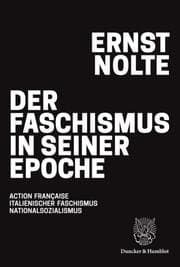 Cover von Der Faschismus in seiner Epoche