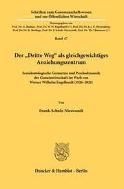 Cover von Der 'Dritte Weg' als gleichgewichtiges Anziehungszentrum.