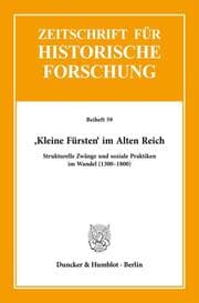 Cover von Kleine Fürsten im Alten Reich.
