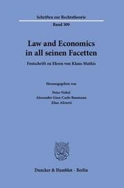 Cover von Law and Economics in all seinen Facetten.