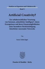 Cover von Artificial Creativity?