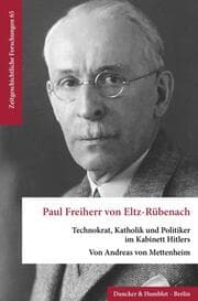 Cover von Paul Freiherr von Eltz-Rübenach