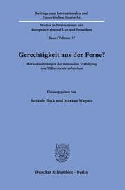 Cover von Gerechtigkeit aus der Ferne?