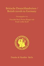 Cover von Britische Deutschlandreisen-British Travels To Germany