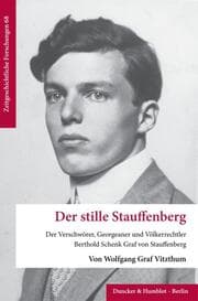 Cover von Der stille Stauffenberg