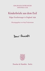 Cover von Kinderbriefe aus dem Exil