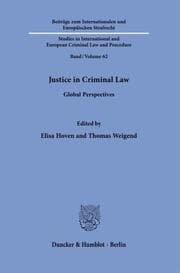Cover von Justice in Criminal Law