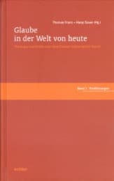 Cover von Glaube in der Welt von heute. Theologie und Kirche nach dem Zweiten...