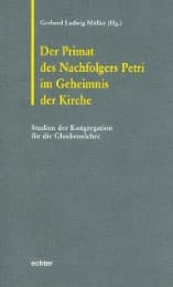 Cover von Der Primat des Nachfolgers Petri im Geheimins der Kirche
