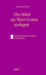 Cover von Die Bibel als Wort Gottes auslegen