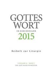 Cover von Gottes Wort im Kirchenjahr 2015