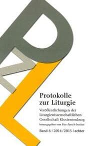 Cover von Protokolle zur Liturgie