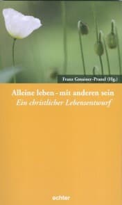 Cover von Alleine leben - mit anderen sein
