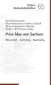 Cover von Prinz Max von Sachsen