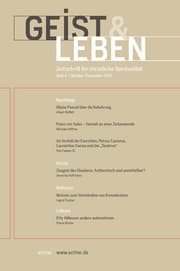 Cover von Geist & Leben 4/2023