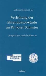 Cover von Verleihung der Ehrendoktorwürde an Dr. Josef Schuster