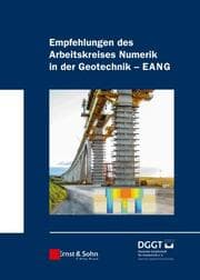 Cover von Empfehlungen des Arbeitskreises 'Numerik in der Geotechnik' - EANG