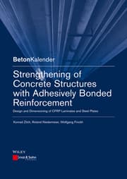 Cover von Strengthening of Concrete Structures with Adhesively Bonded Reinforcement
