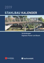 Cover von Stahlbau-Kalender 2019
