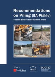 Cover von Recommendations on Piling (EA Pfähle)