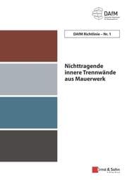 Cover von DAfM Richtlinie Nr. 1