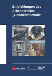 Cover von Empfehlungen des Arbeitskreises 'Geomesstechnik'