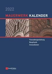 Cover von Mauerwerk-Kalender 2022