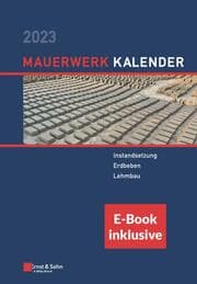 Cover von Mauerwerk-Kalender 2023