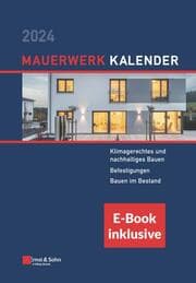 Cover von Mauerwerk-Kalender 2024