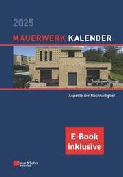 Cover von Mauerwerk-Kalender 2025