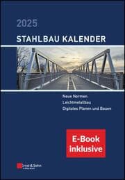 Cover von Stahlbau-Kalender 2025