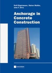 Cover von Anchorage in Concrete Construction
