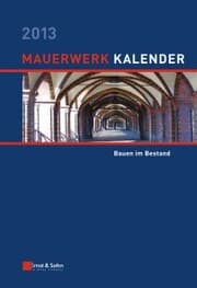 Cover von Mauerwerk Kalender 2013