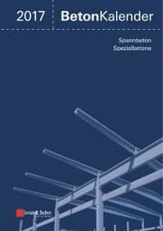 Cover von Beton Kalender 2017