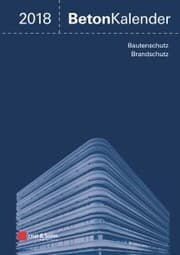 Cover von Beton-Kalender 2018