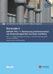 Cover von Eurocode 4 DIN EN 1994-1-1 Bemessung und Konstruktion von Verbundtragwerken aus Stahl und Beton