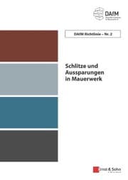 Cover von Schlitze und Aussparungen in Mauerwerk