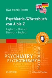 Cover von Psychiatrie-Wörterbuch von A bis Z