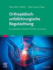 Cover von Orthopädisch-unfallchirurgische Begutachtung