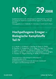 Cover von MiQ 29: Hochpathogene Erreger, Biologische Kampfstoffe, Teil IV