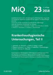 Cover von MIQ 23: Krankenhaushygienische Untersuchungen, Teil II