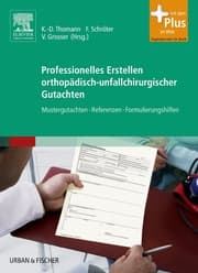 Cover von Professionelles Erstellen von orthopädisch-unfallchirurgischen Gutachten